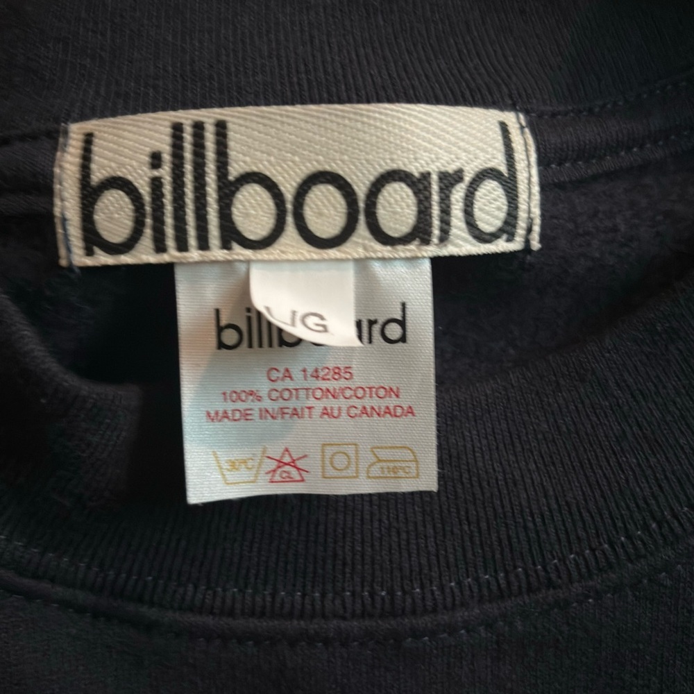 Billboard - Men’s - Crewneck Sweater - LG - Made in Canada - Picture 3 of 3